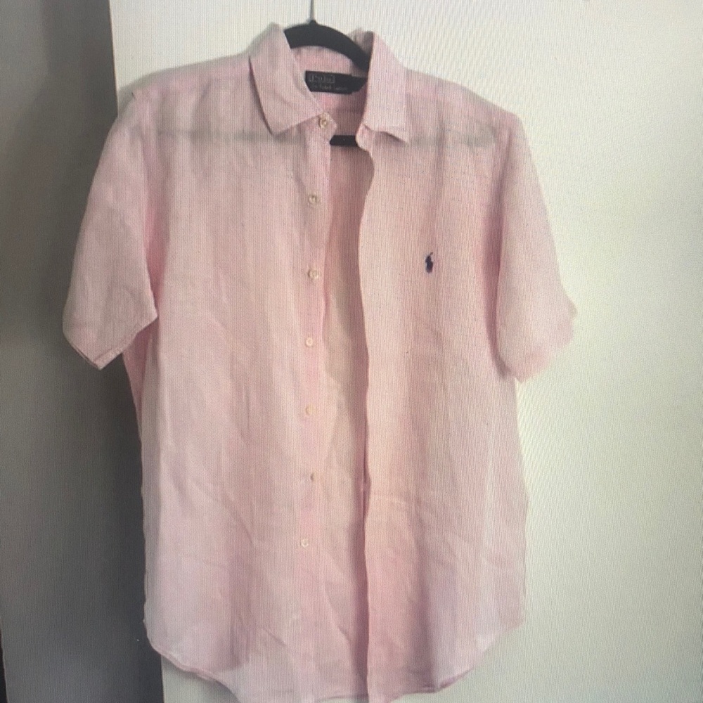 Men's Pink Polo Shirt